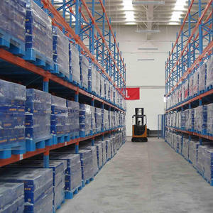 Ce/iso9001 מחסן תעשייתי אחסון מדף כבד מחסן מחסנים פלדה stackable עם רשת - Product Image 2