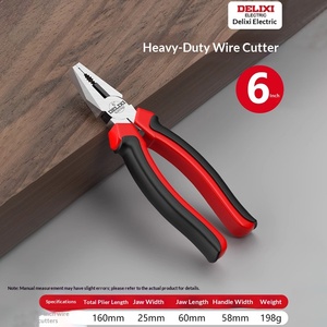 Pinze Multifunzione in Acciaio al Cromo-Vanadio, Tronchesi Diagonali, Pinze a Becco Lungo per Crimpatura, Attrezzi Industriali OEM - Product Image 4