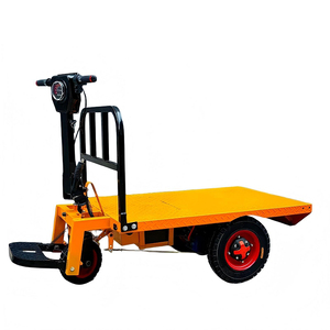 Carrelli da magazzino, Carrelli elettrici a pianale, Carrelli da trasporto, Trasportatori di piastrelle da stazione, Trasportatori di merci, Carrelli a pianale - Product Image 1