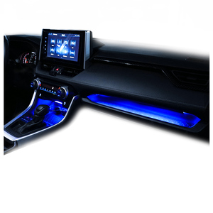 Voiture console centrale tableau de bord atmosphère lumière porte bol lampe panneau pour toyota <span class=keywords><strong>rav4</strong></span> 2020 2021 <span class=keywords><strong>2022</strong></span> 2023 2024 xa50 <span class=keywords><strong>accessoires</strong></span> - Product Image 5