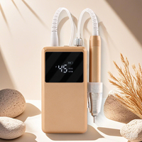 Perceuse à ongles rechargeable 2025 améliorée avec moteur sans balais en acier inoxydable, certifiée CE RoHS, 85W, 45 000 tr/min, forte puissance, durable