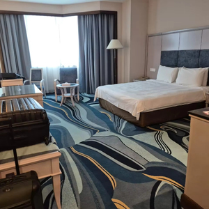 Tường-to-tường thân thiện với môi len và nylon axminster thảm cho phòng nhà hàng phòng tiệc in khách sạn thảm để bán - Product Image 3