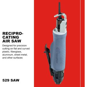 Ingersoll Rand Reciprocating Air Saw 3-6 Mm Cutting <b>Plastic</b> Fiberglass <b>Sheet</b> Metal Pneumatic Tool Pistol Grip Handle - Product Image 2