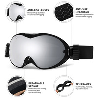 Lunettes de ski photochromiques personnalisées en gros avec protection UV400, verres polarisés anti-buée pour le snowboard et les sports d'hiver