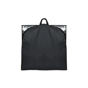 Sac de voyage pliable de haute qualité pour vêtements, 43x24 pouces, avec deux poignées, grande poche inférieure en PVC, fermeture éclair recouverte, non tissé, résistant à l'humidité - Product Image 3