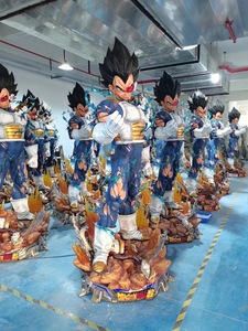 Estatua de Goku de 2.1 Metros de Tamaño Real, Figura de Anime DBZ Ultra Instinct, Escultura de Fibra de Vidrio para Decoración de Centros Comerciales y Cines - Product Image 4