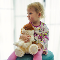 Jouet en peluche pour chat, animal en peluche, chaton réaliste mignon, doux, brun et blanc, parfait pour les enfants, les adultes, cadeau pour les amoureux des chats, haute qualité