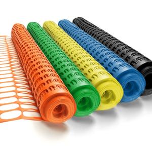 Clôture de sécurité temporaire en maille orange, barrière de sécurité - Product Image 5