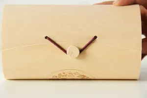 Caja de madera de abedul cilíndrica de lujo con logotipo personalizado, embalaje de regalo para joyería/reloj/Paquete de regalo