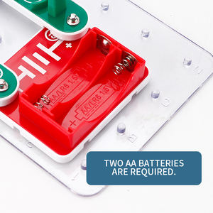 Bloques de construcción educativos para niños, juguete educativo inteligente con Motor, circuitos de Ciencia - Product Image 4