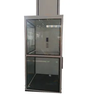 3M 10M Elektrische Liften Verticaal Gesloten Platform Lift Hydraulische Huis Trap Rolstoel Lift Lift Voor Gehandicapten