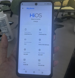 Nuevo Camon40 Pro 12GB+512GB 2k 5200mAh Doble SIM Doble Modo de Espera Reconocimiento Facial y de Huella Digital Smartphone - Product Image 2