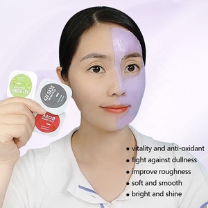 <span class=keywords><strong>Mini</strong></span> Mascarilla Facial <span class=keywords><strong>de</strong></span> Arcilla con Centella, Retinol y Vitamina C, Control <span class=keywords><strong>de</strong></span> Grasa, Hidratación, Reafirmante, Purificante, Tratamiento para el Acné, Té Verde - Product Image 4