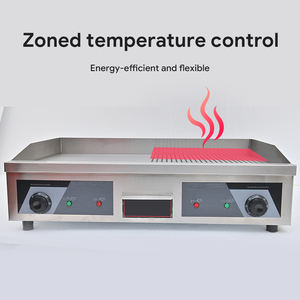 Matériel de restauration, gril à gaz de table, plaque de cuisson, teppanyaki, plaque de cuisson plate à fentes pour usage commercial - Product Image 3