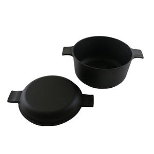 Casseroles de four néerlandais, Double face, <span class=keywords><strong>en</strong></span> <span class=keywords><strong>fonte</strong></span> brute assaisonnée, four néerlandais - Product Image 5