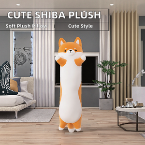 DADONG Shiba Inu Anime Corgi Kawaii Peluche de Animal de Peluche, Almohada Suave de Perro con Relleno de Algodón PP, 11-30 cm - Product Image 2