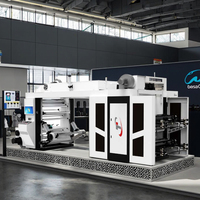 Machine d'impression flexographique 4 couleurs haute vitesse 2027 pour sachets souples