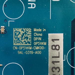 เมนบอร์ดแท้ใหม่สำหรับ Dell Latitude 5501 รุ่น i5-9400H 0P5VKM EDC51 LA-H181P - Product Image 3