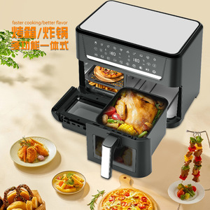 Smart Air Fryer 14L Dual Compartment Touchscreen Display Large Capacity Multifunctional Electric Kitchen Appliance - Product Image 3