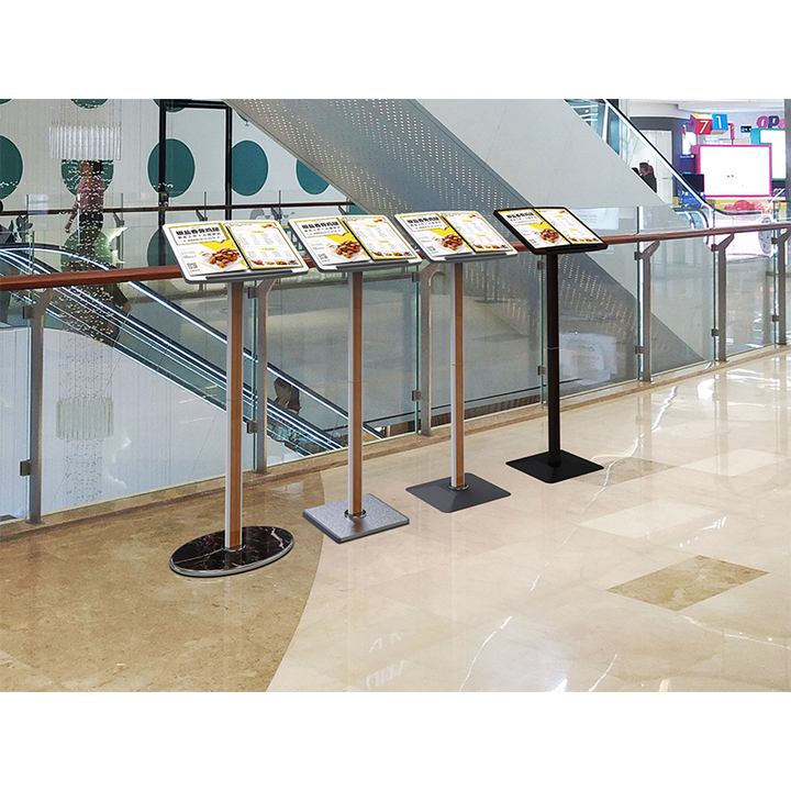 Vertical Menu Display Rack for Restaurant Tea Shop Office Use for Page ...