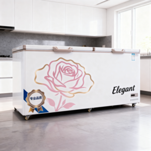 Congélateur coffre à basse température avec compresseur pour la surgélation rapide du poisson, équipement de congélation rapide, bac réfrigérant, commande électronique - Product Image 5