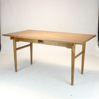 Meubles de restaurant au design moderne Table à manger rectangulaire en bois