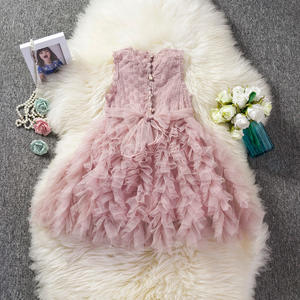 Nouvelle Robe Bébé Fille 2020 : Jupe à Bretelles Fantaisie en Dentelle, Modèles de Robes pour Enfants - Product Image 3