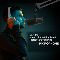 ZTT30 Nouveau Micro USB de Bureau pour PC Portable, Microphone Professionnel USB et XLR, Kit d'Équipement de Gaming et de Podcast, Microphone Dynamique