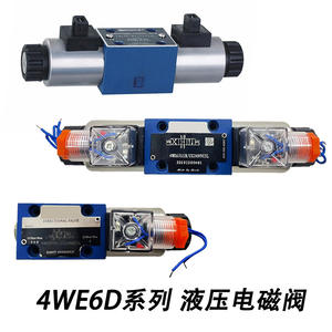 Venta Directa de Fábrica, Válvulas Solenoides de Cabeza Simple/Doble de Alta Presión, Serie 4WE6, Tipo Rexroth, Hidráulicas Tubulares, OEM - Product Image 3