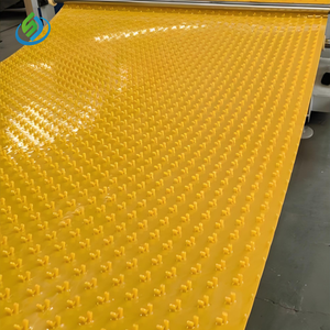 <span class=keywords><strong>Planche</strong></span> d'ancrage en HDPE résistante et imperméable pour protection du béton, avec système V-Lock et service de découpe, épaisseur personnalisée - Product Image 6