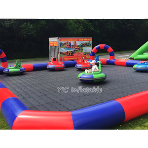 Pista de carreras inflable personalizada, pista de <span class=keywords><strong>karting</strong></span> inflable, coche de parachoques para niños - Product Image 4