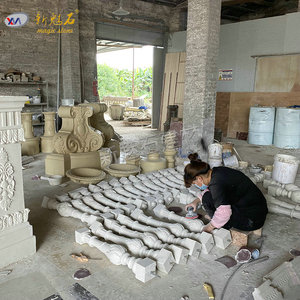 Nuevas Barandas Decorativas de Piedra Mágica GRC, Estilo Europeo, para Villas, Columnas Decorativas para Exteriores XMS - Product Image 4