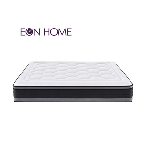 Colchón de cama de lujo de alta calidad, colchón de muelles de bolsillo, colchón de masaje de Primavera de tela de punto suave para dormir de calidad para <span class=keywords><strong>hostal</strong></span> - Product Image 3