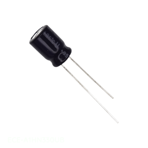 ตัวเก็บประจุแบบ Through Hole 33 ยูเอฟ ยี่ห้อ Manufacturer Channel รุ่น CAP ALUM 33UF 20% 50V RADIAL TH ECE-A1HN330UB - Product Image 1