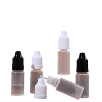 Flacon compte-gouttes vide en plastique PP de 10 ml avec bouchon à pression et à torsion pour pigments liquides et médicaments liquides – Vente en gros