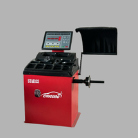 Machine d'équilibrage dynamique des pneus de voiture CHIGUNG, entièrement automatique, équilibreur infrarouge, affichage numérique, 220 tr/min, 250 W, modèle 322, capacité maximale 80 kg
