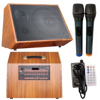 40W Outdoor Loudspeaker Stage Guitar Amp Wireless Powered PA System Vocal Instrument Amplifier Guitar Speaker