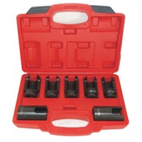 SINKEE Ensemble de 7 outils spéciaux pour douilles d'injecteurs pour Peugeot Citroën Nemo Multispace 2009-2012 Moteurs 2.0 HDI L Kit Garantie 1 an