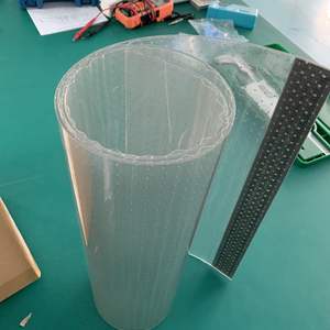 屋内 屋外 兼用 接着式 透明 フレキシブル <span class=keywords><strong>LED</strong></span> フィルム クリスタル スクリーン ディスプレイ パネル ガラス用 透明 <span class=keywords><strong>LED</strong></span> フィルム スクリーン - Product Image 3