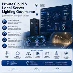 Iluminación LED Adaptativa para Túneles, Enfocada en la Seguridad Humana, para Uso en Carreteras, Alimentada por CA, Mitigación de Efecto Agujero Negro y Agujero Blanco, y Seguridad en Entradas y Salidas - Product Image 4