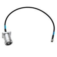 Assemblage de câble SMA 18GHz personnalisé Câble coaxial micro-ondes flexible CLA520 50 Ohm RF à faible perte pour la communication