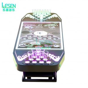 Commercial Entertainment Product Coin Operated Throw Ping Pong Ball Arcade Gaming Machine <b>Table</b> Game - Product Image 1
