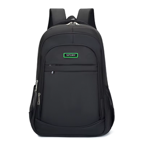 Waterproof Nylon Laptop Large Capacity Unisex Travel <b>Backpack</b> USB Zipper Geometric Anti-Theft 20-39L High School Middle School - Product Image 2