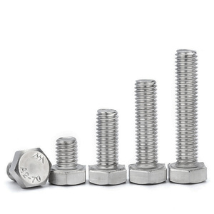 Trung Quốc Nhà sản xuất bán buôn phần cứng ốc vít 904L 2205 2507 thép không gỉ SS hình lục giác đầu bu lông ốc vít - Product Image 4