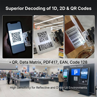 Módulo de Escaneo de Códigos QR M510, Motor de Escaneo Industrial de Cama Plana, Placa de Escaneo USB para Control de Acceso, Alta Velocidad 200
