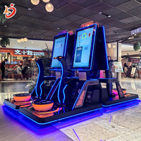 Machine de jeu vidéo interactive dynamique pour parcs d'attractions intérieurs, simulateur de course aérienne, machine de jeu somatosensoriel
