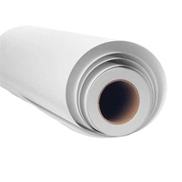 Rollo de Vinilo Autoadhesivo de PVC Brillante y Mate Allsign, Adhesivo Blanco de Alta Adhesión, Imprimible, Ecológico a Base de Solvente