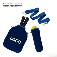 Sac de raquette de pickleball en néoprène de qualité supérieure personnalisé OEM ODM avec sangle réglable