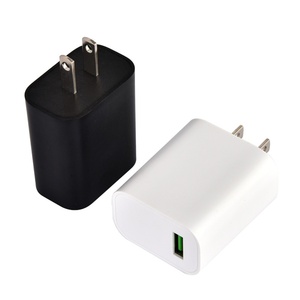 <span class=keywords><strong>Chargeur</strong></span> de téléphone <span class=keywords><strong>portable</strong></span> certifié FCC 5V3A 15W avec port USB, adaptateur secteur standard américain - Product Image 1