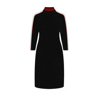 Personnalisation OEM, robe grande taille pour fraternité, robe tricotée à manches longues pour femmes, robes à la mode, vêtements de grande taille, robe pull pour femmes